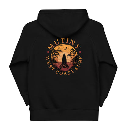 Kids Mutiny West Coast Surf Skull Eco Hoodie