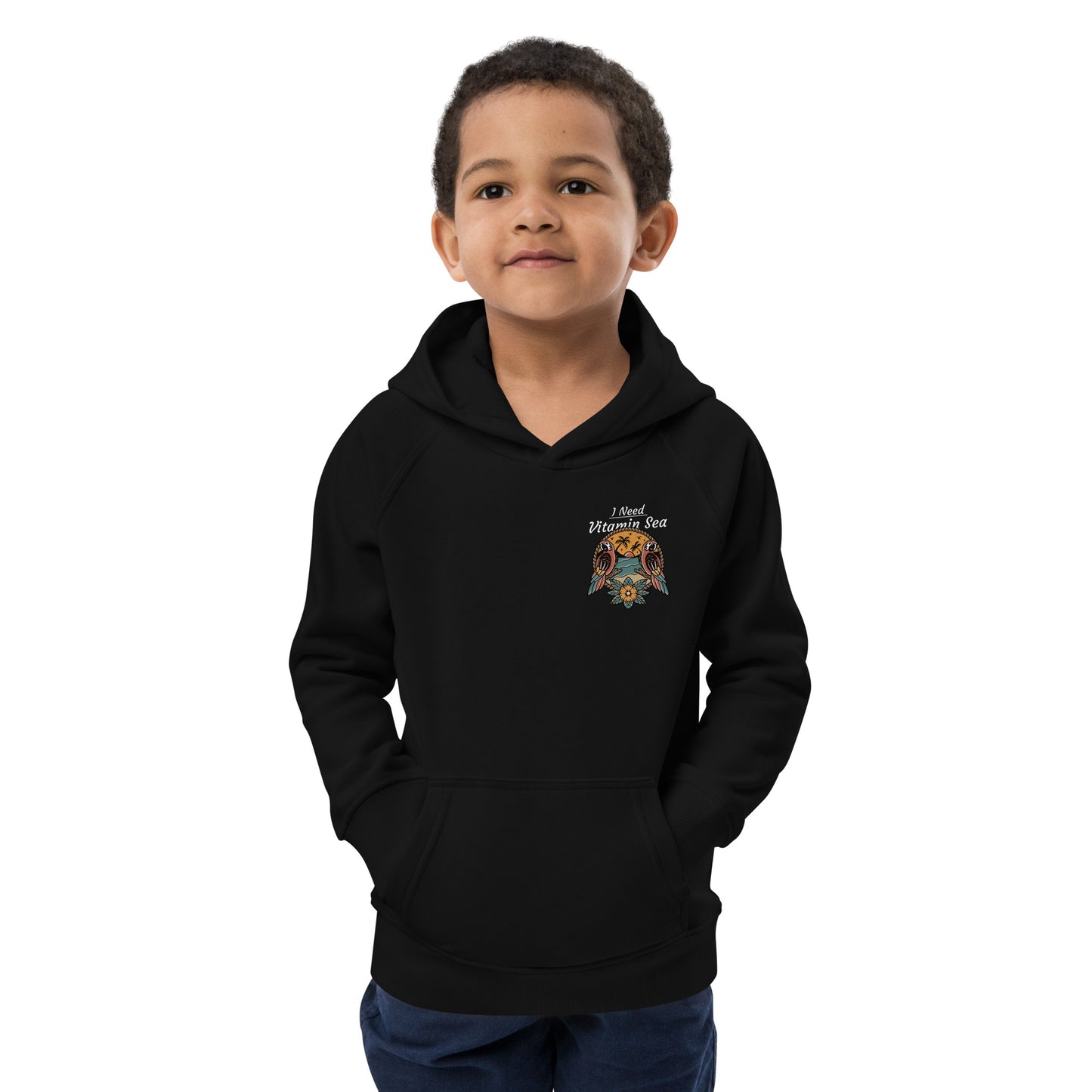 Kids I Need Vitamin Sea Eco Hoodie