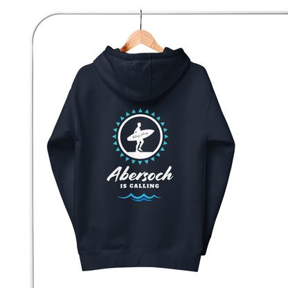 Abersoch Is Calling Surfer Hoodie