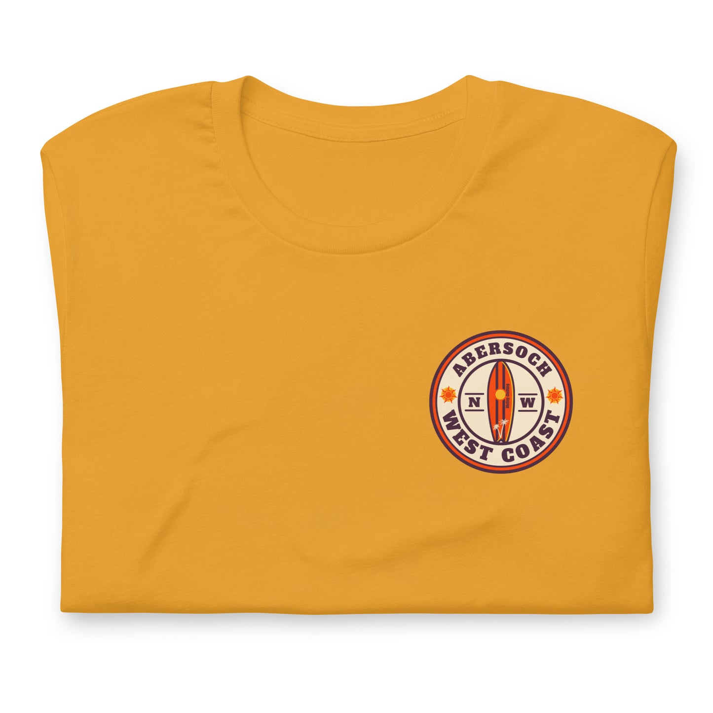 Abersoch Retro Badge Tee